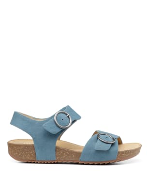 Tourist Leather Ankle Strap Wedge Sandals | Hotter | M&S