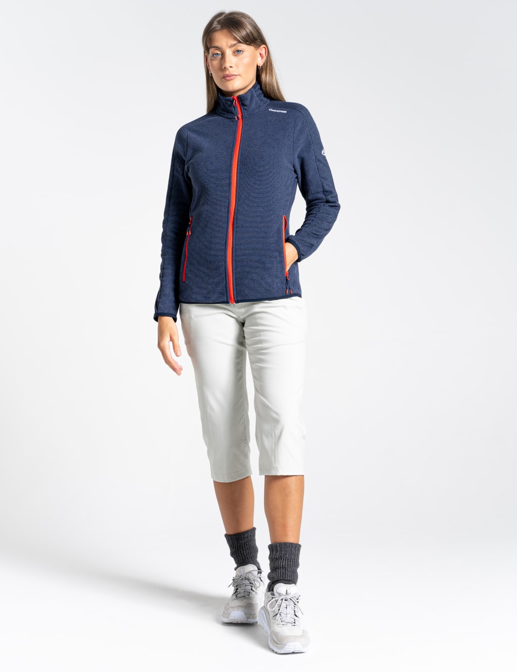 Slim Fit Cropped Trousers image 2