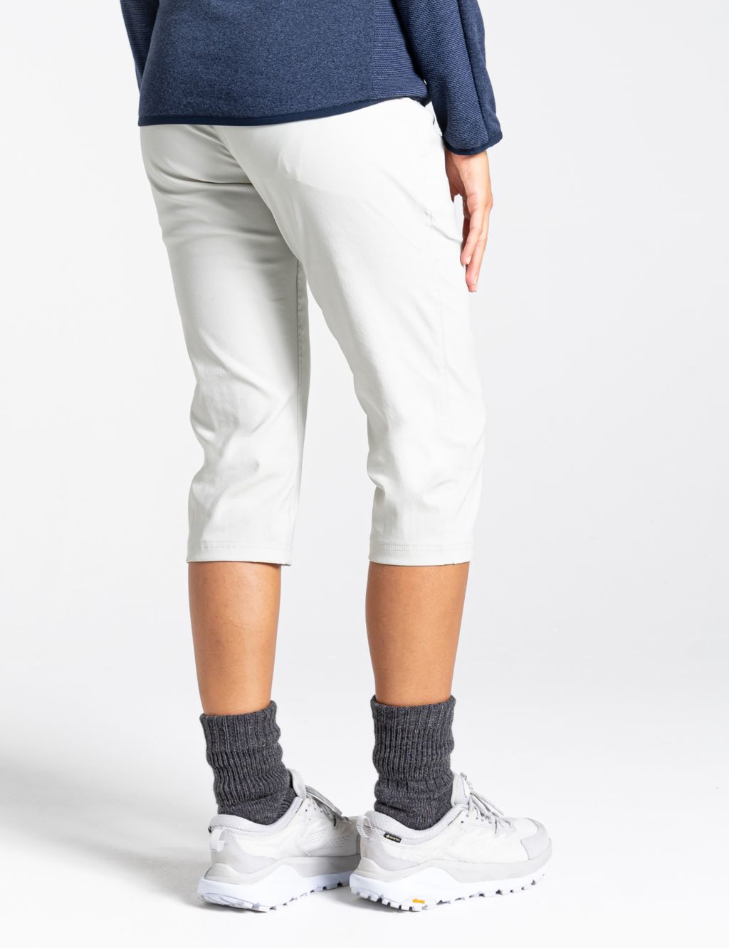 Slim Fit Cropped Trousers image 4