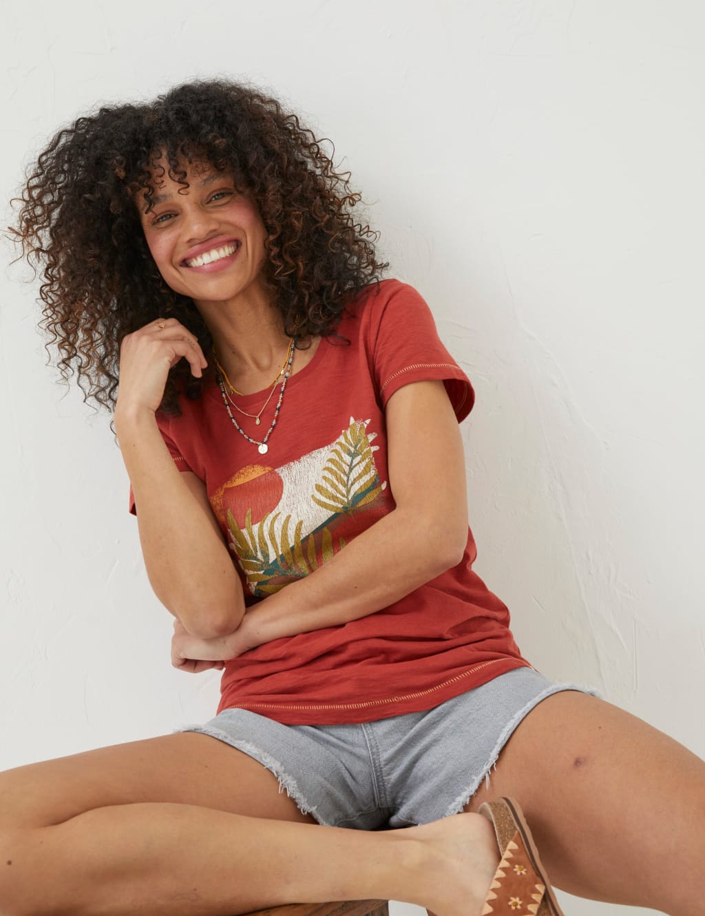 Pure Cotton Printed T-Shirt image 4