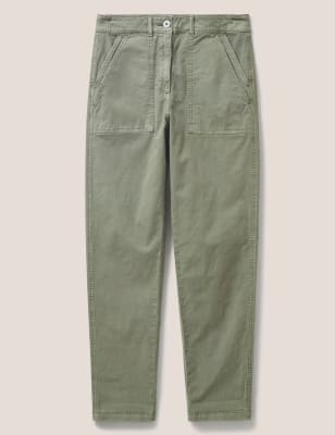 White Linen Trousers