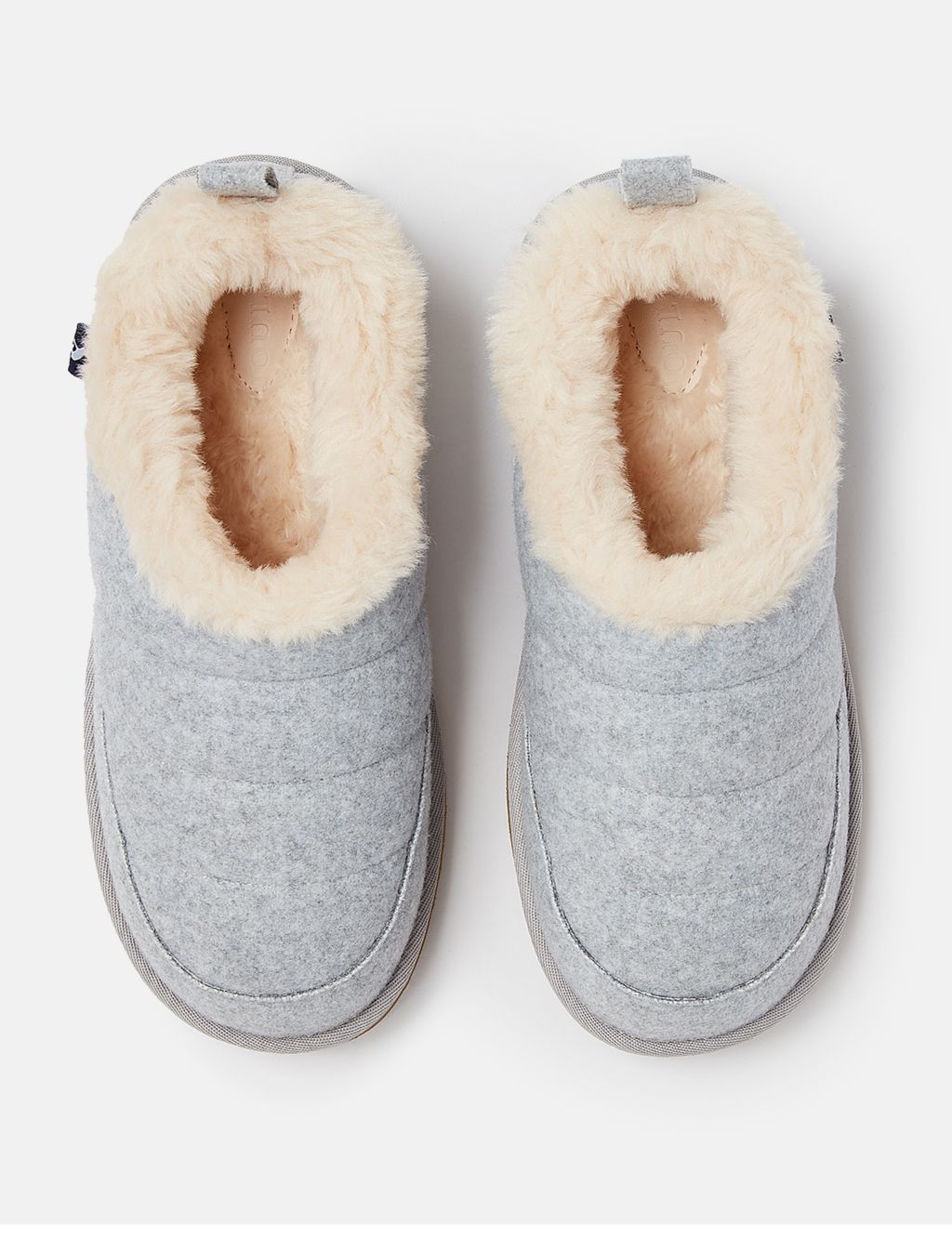 Faux Fur Lined Mule Slippers image 2