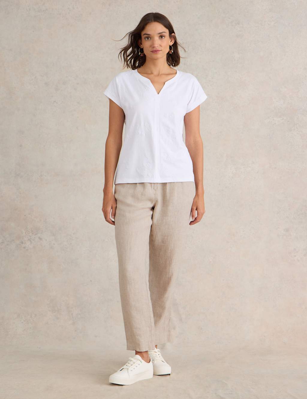 Women's Beige Trousers | M&S