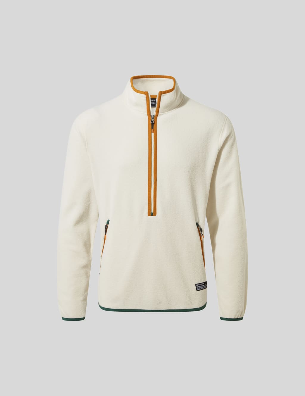 Fleece Half Zip Funnel Neck Jacket image 2