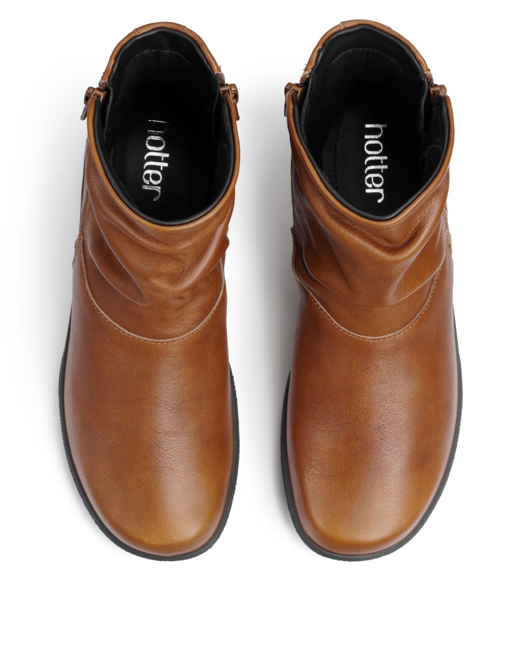 Whisper Wide Fit Leather Ankle Boots image 3