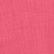 Linen Blend V-Neck Knee Length Shift Dress - pink