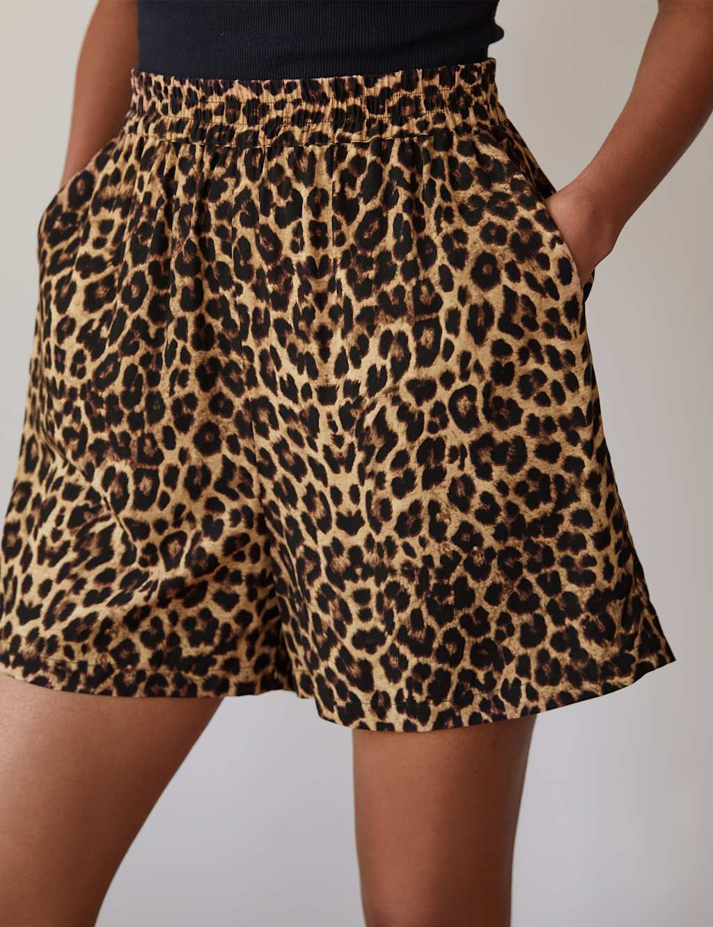 Animal Print Shorts image 3