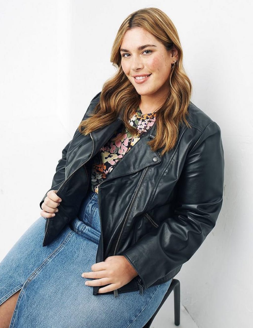 Leather Biker Jacket image 4