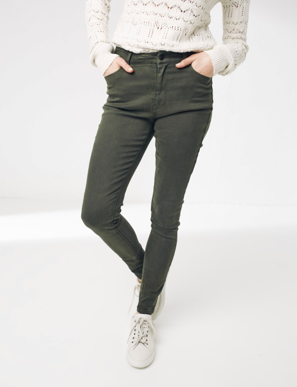 High Waisted Jeggings image 1