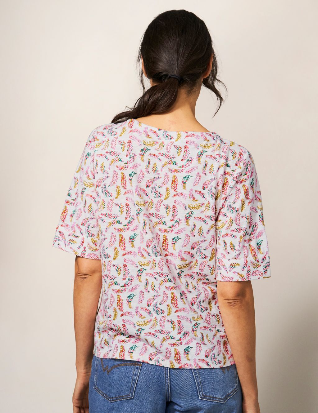 Pure Cotton Printed Top image 4