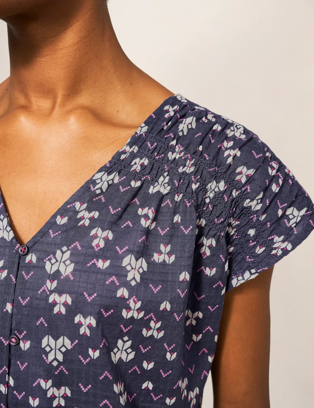 Organic Cotton Printed Top image 3