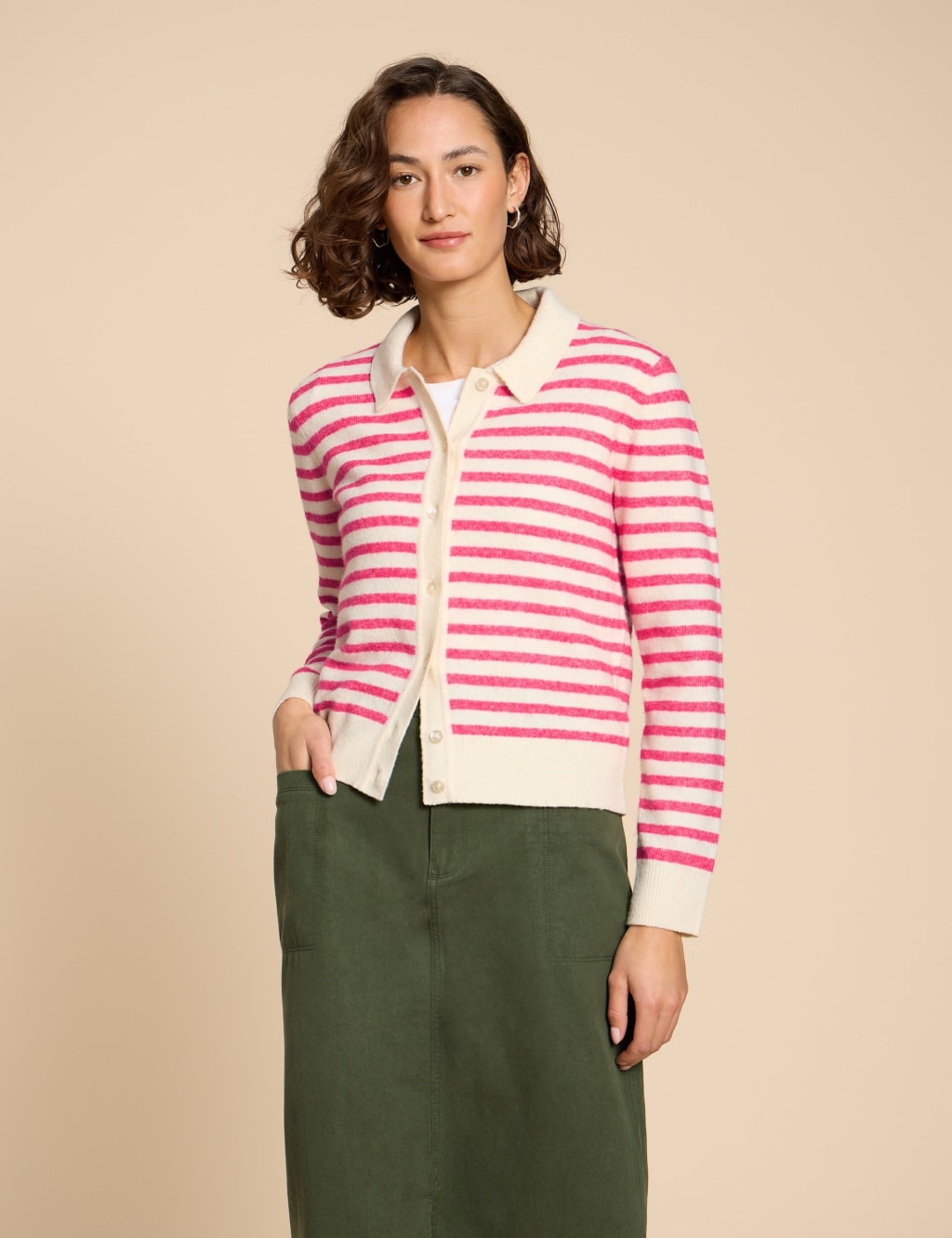 Women s Pink Cardigans M S