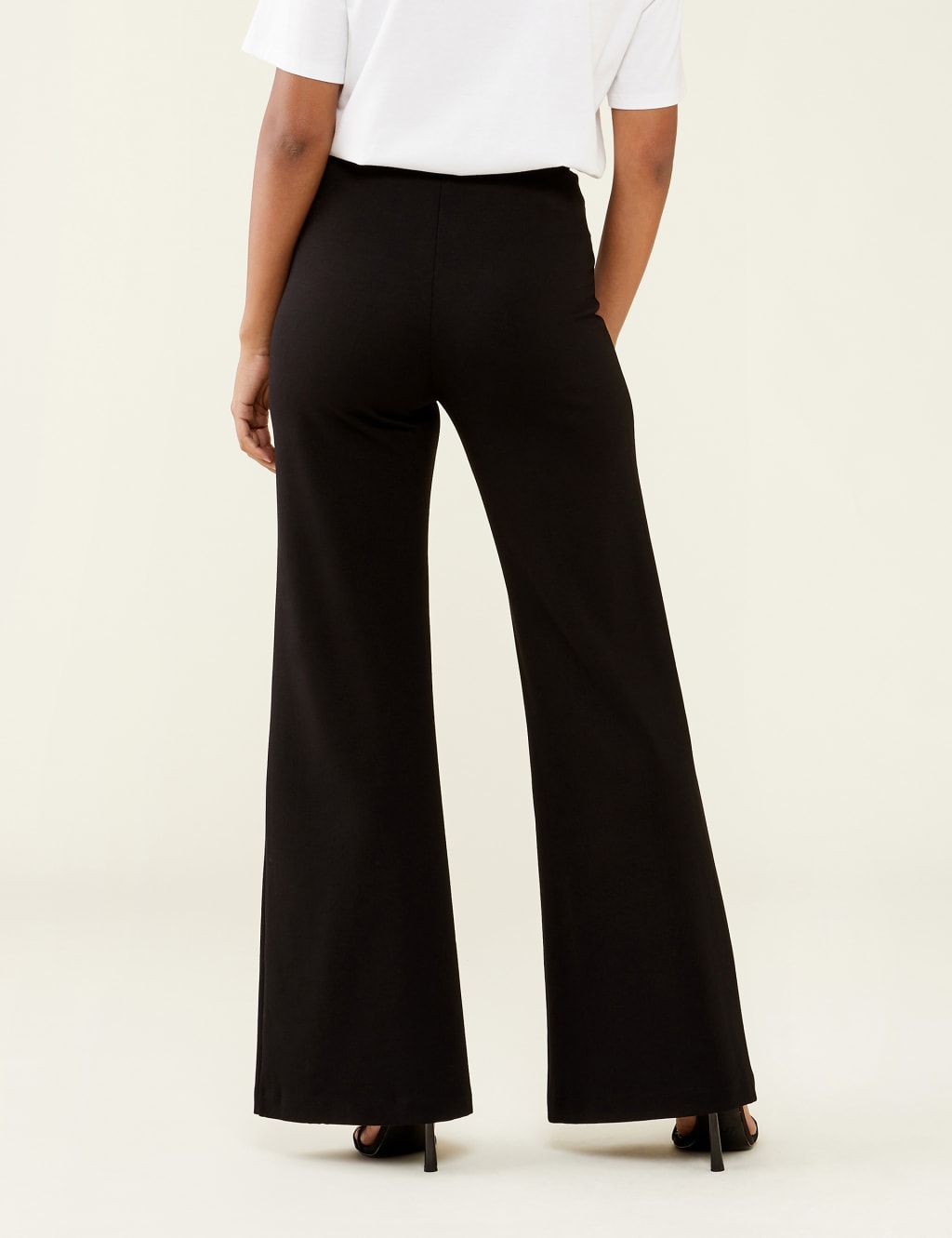 Elasticated Waist Wide Leg Culottes image 2