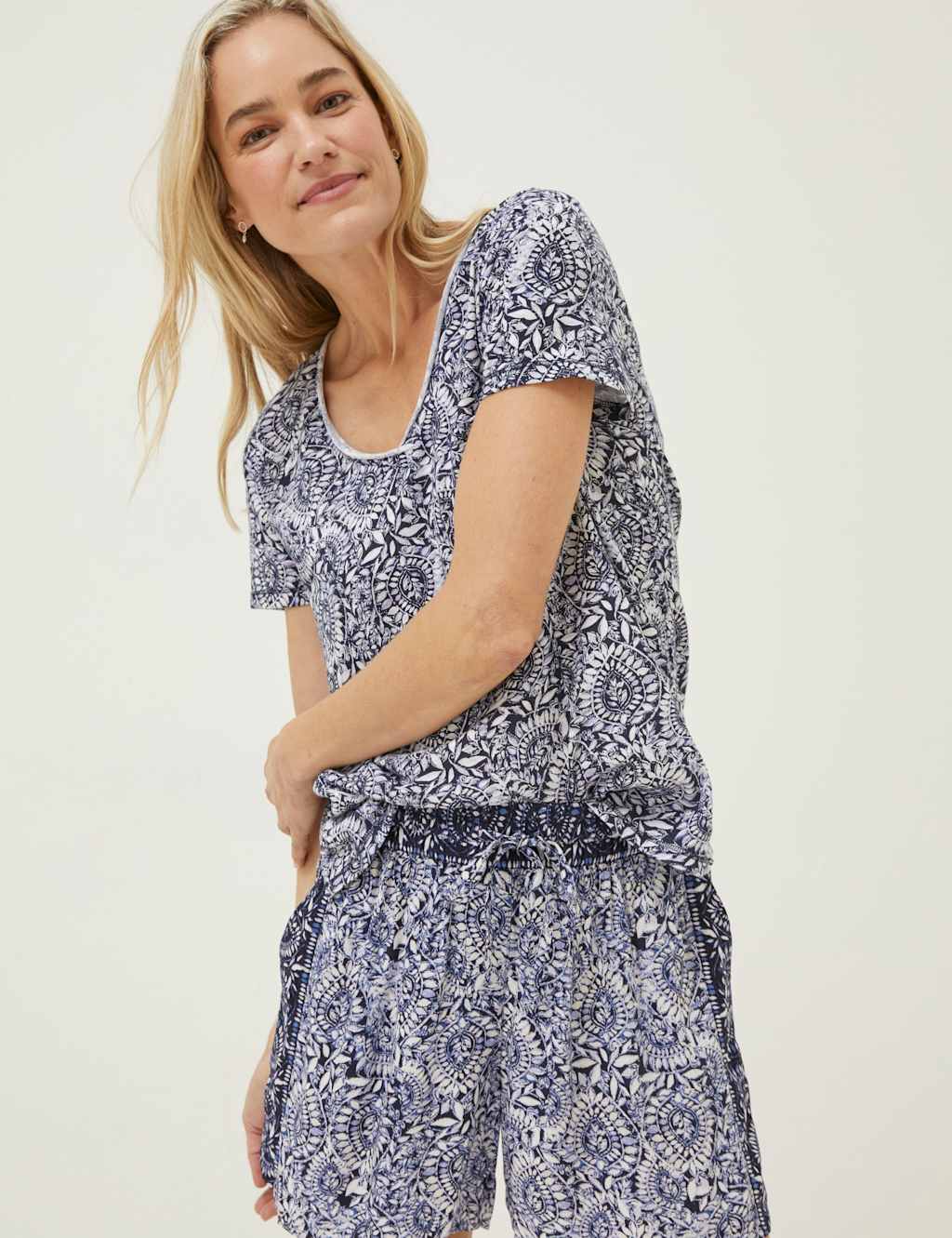Pure Cotton Floral T-Shirt image 3