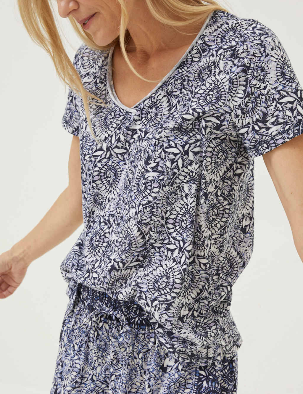 Pure Cotton Floral T-Shirt image 4
