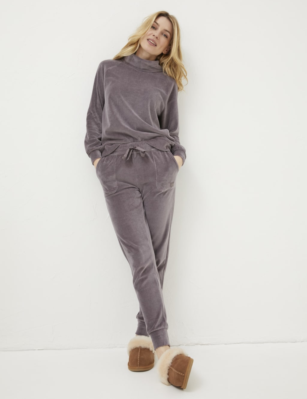 Velvet Pyjama Bottoms image 1