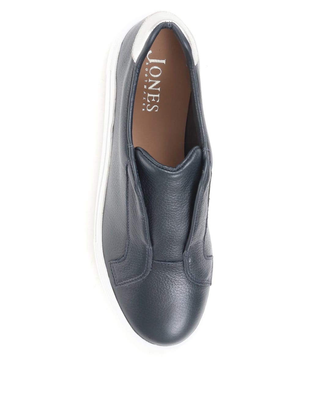 Leather Slip On Trainers image 3