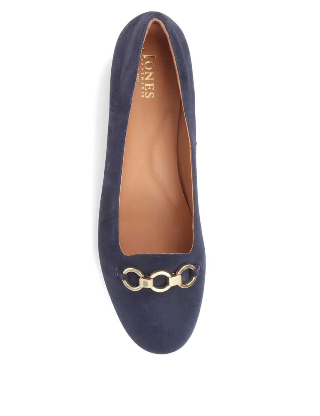 Suede Buckle Flat Loafers image 3