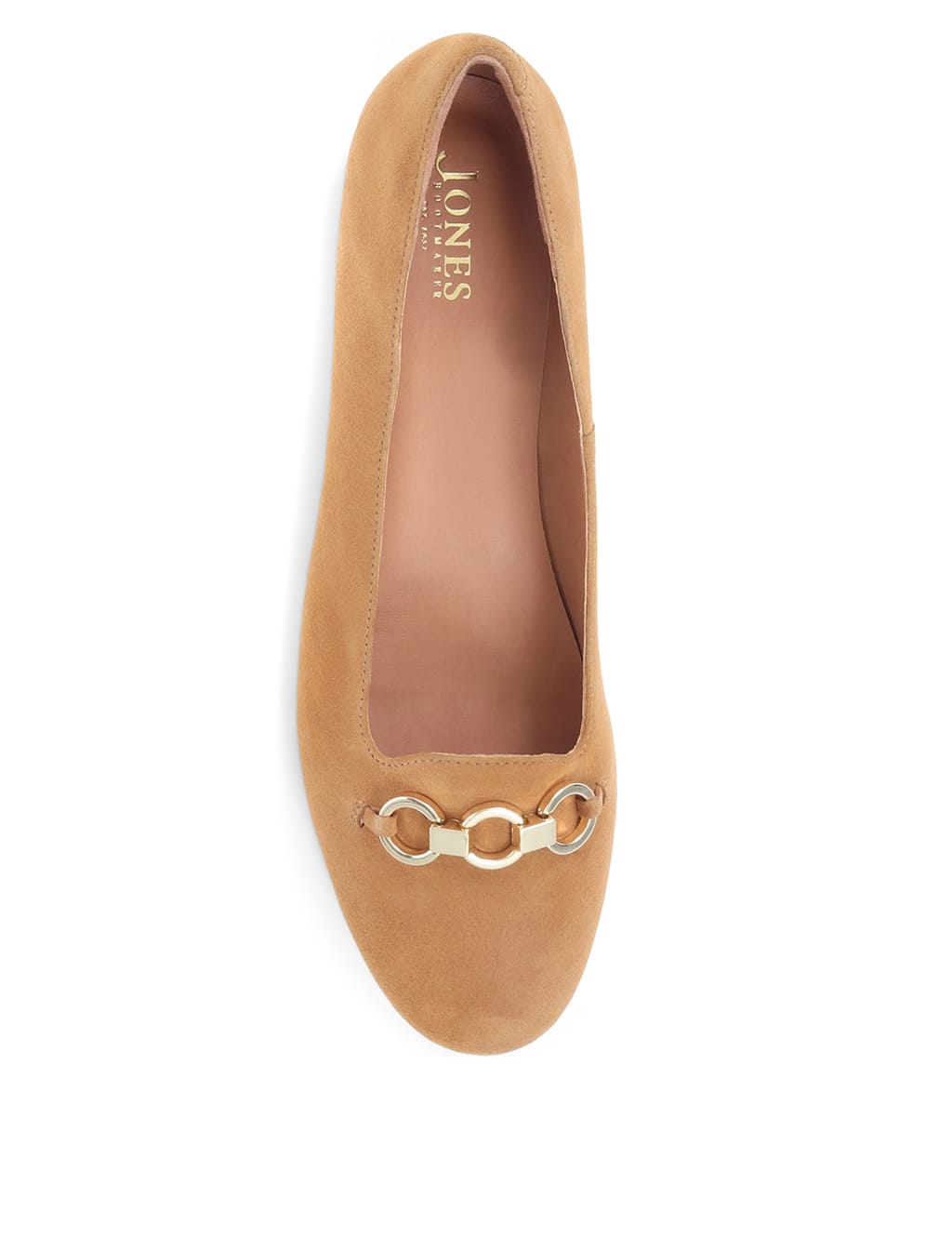 Suede Buckle Flat Loafers image 3