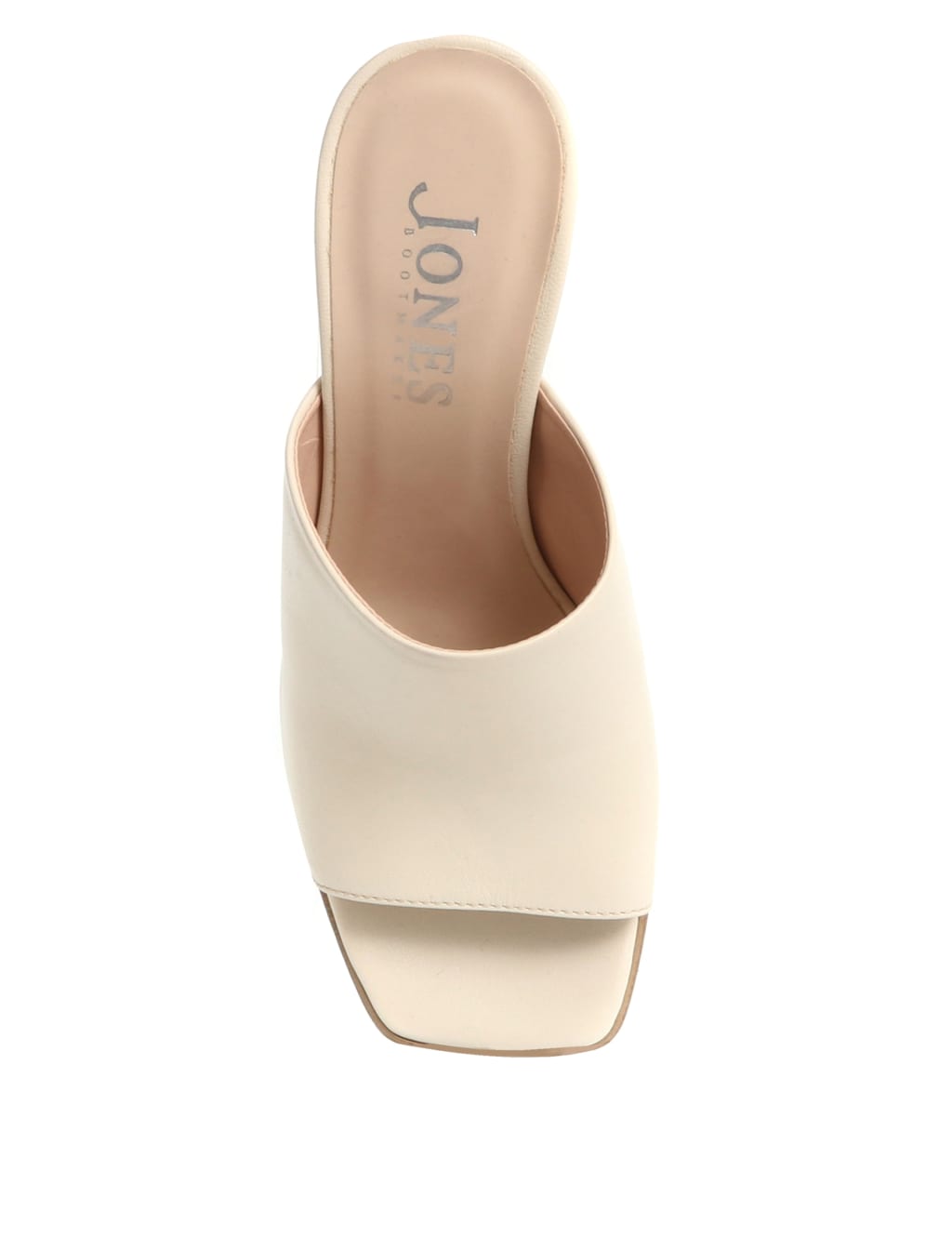 Leather Block Heel Platform Mules image 4