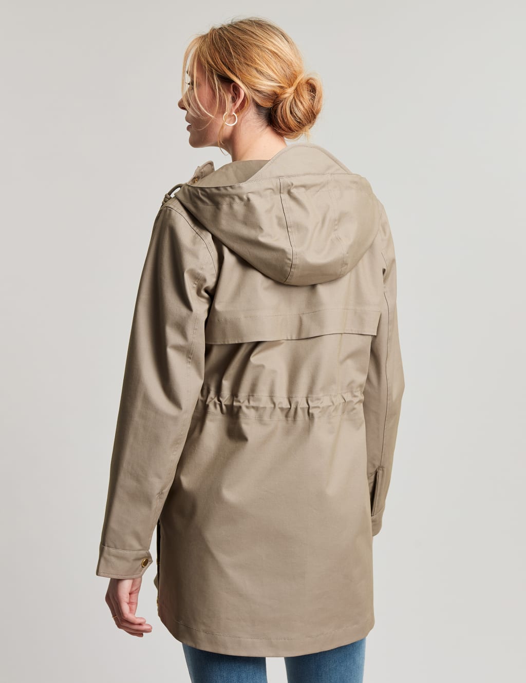 Pure Cotton Waterproof Hooded Raincoat image 6