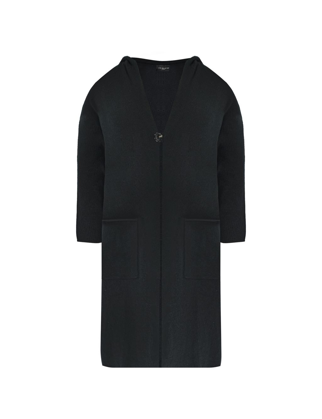 Relaxed Longline Hooded Cardigan image 2