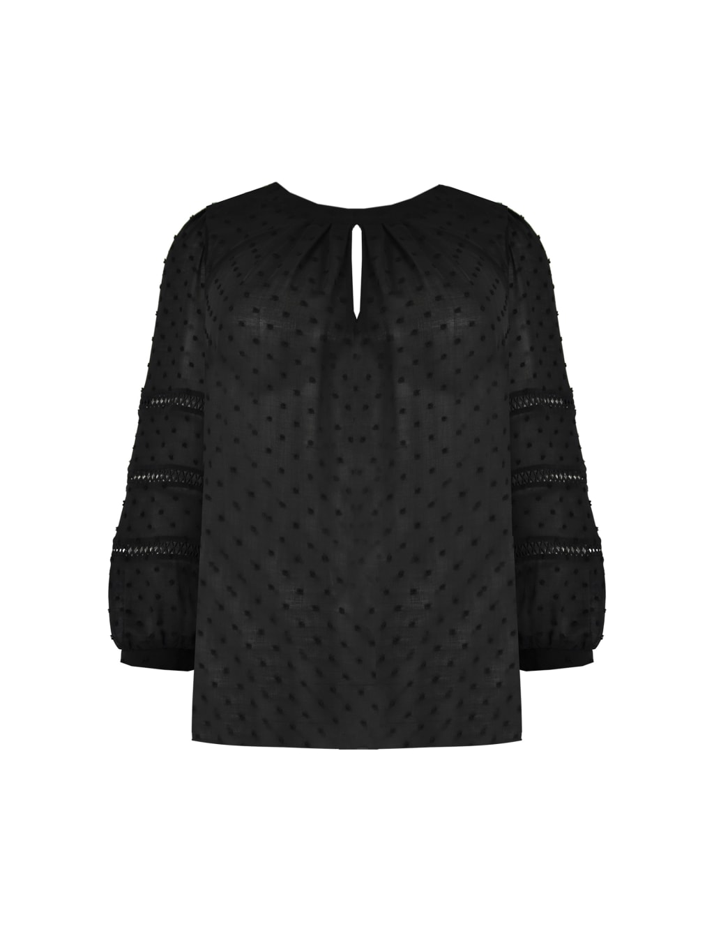 Textured High Neck Blouse image 2