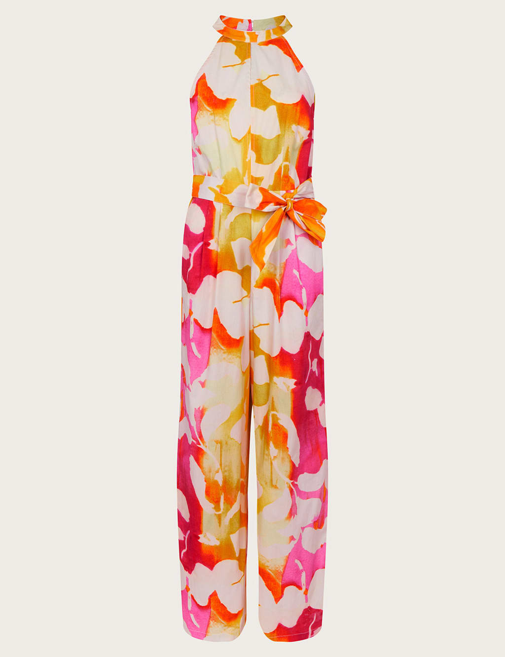 Pure Cotton Printed Wide Leg Jumpsuit image 2