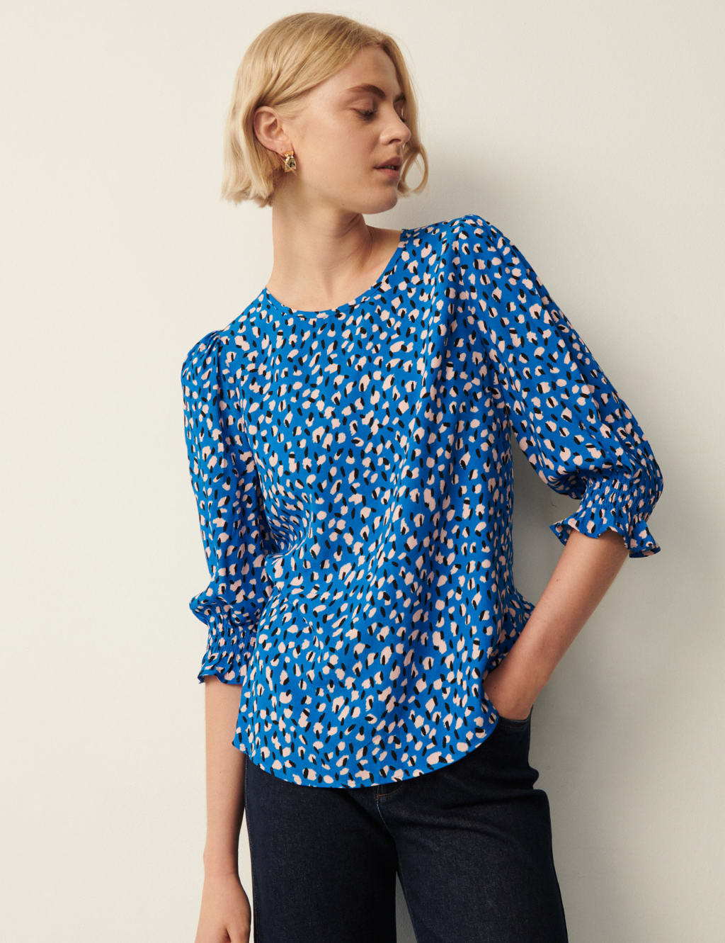 Leopard Print Blouse image 1