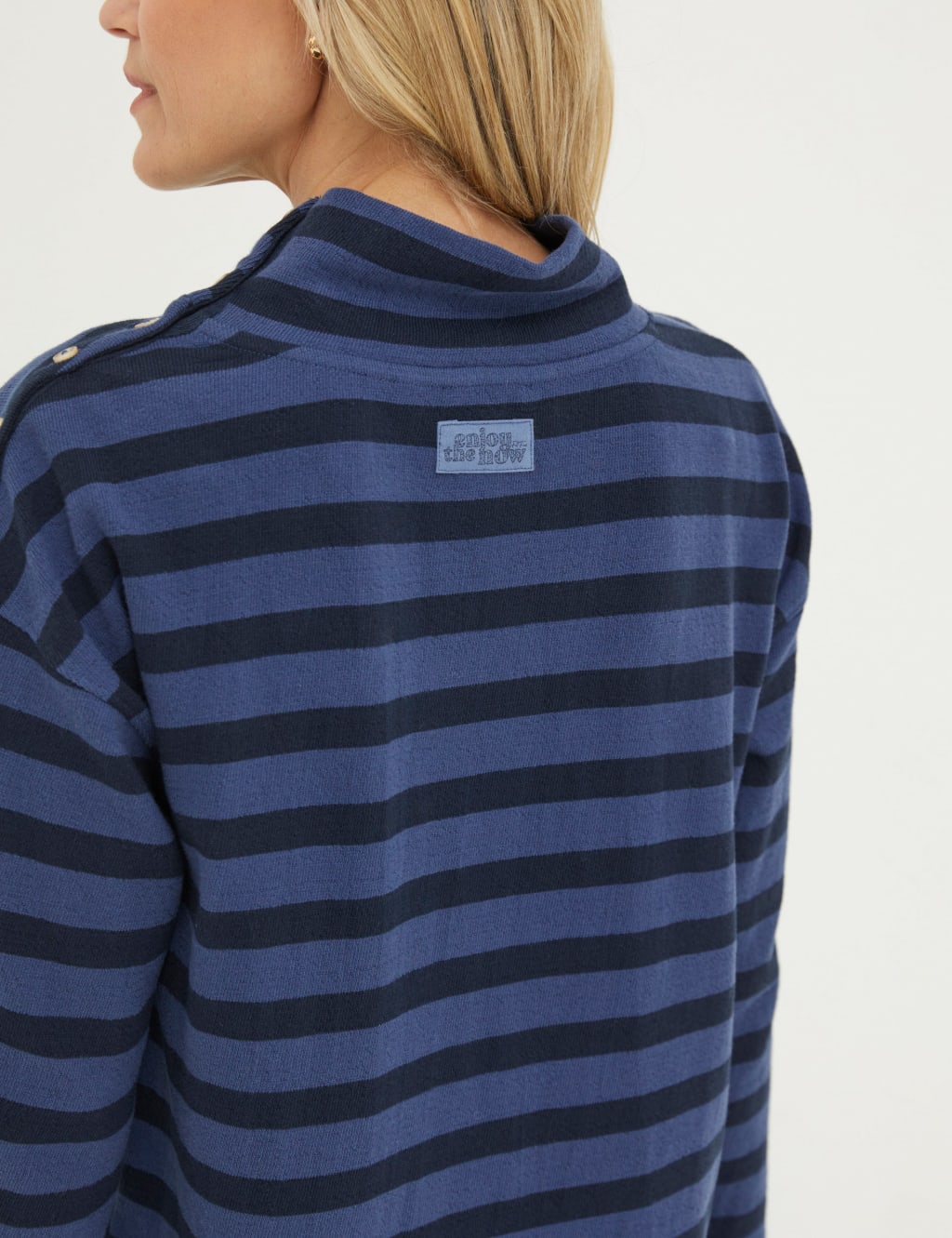 Pure Cotton Striped Sweatshirt image 5
