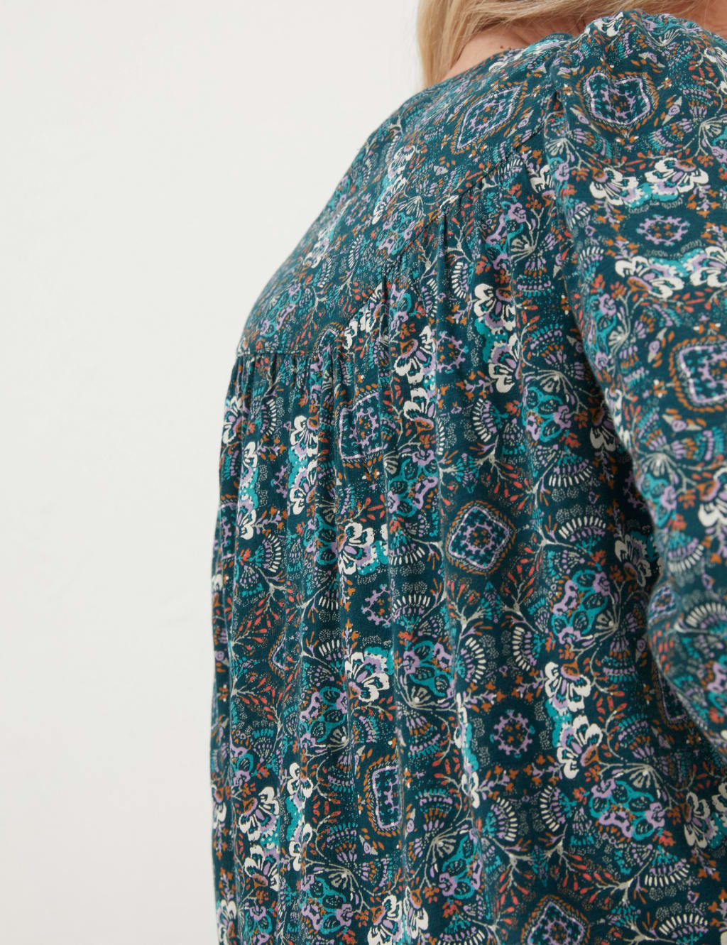 Pure Cotton Floral Tunic image 5