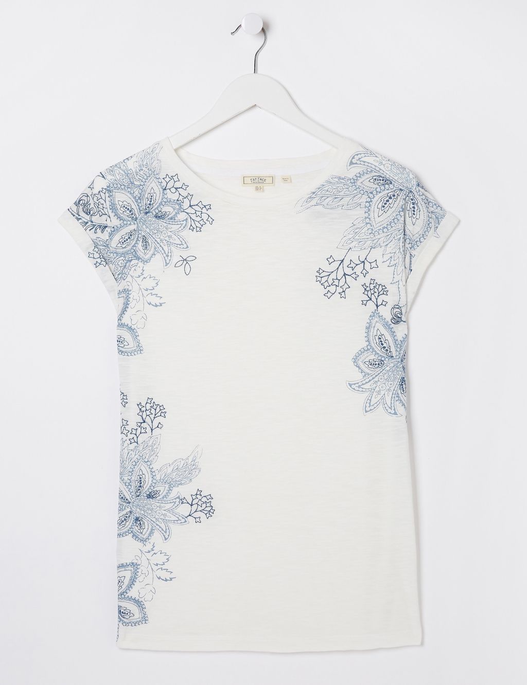 Cotton Modal Blend Floral T-Shirt image 2