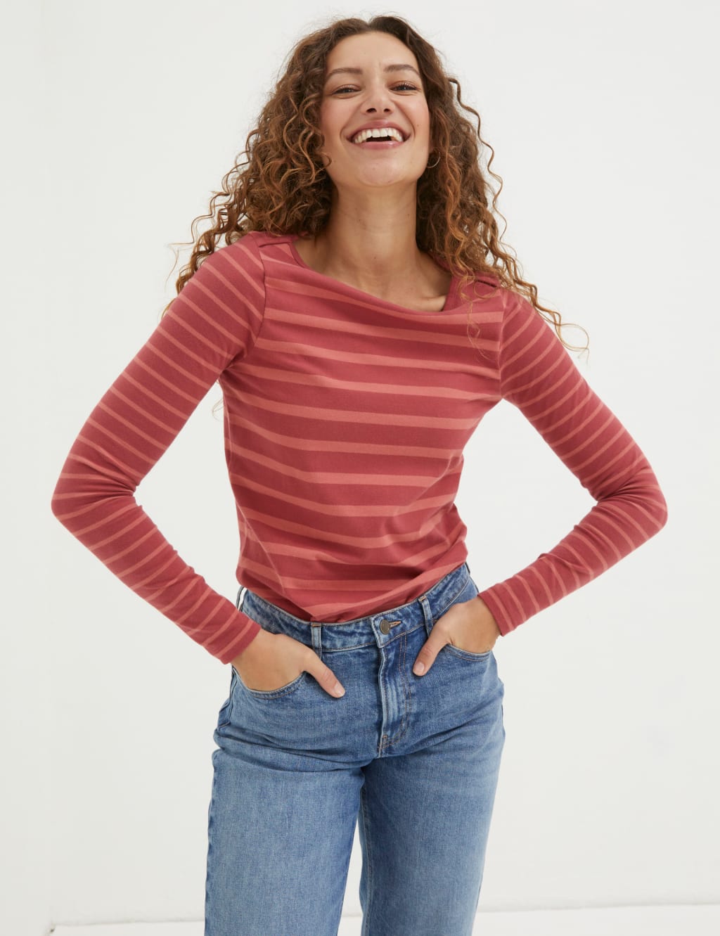 Cotton Rich Striped T-Shirt image 1