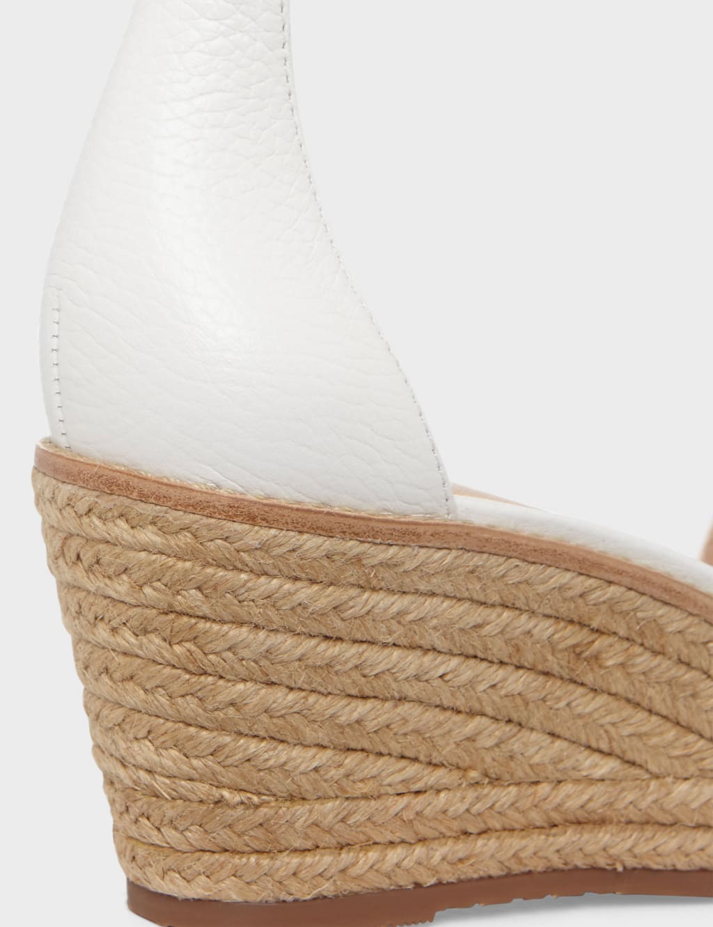 Leather Wedge Buckle Espadrilles image 4