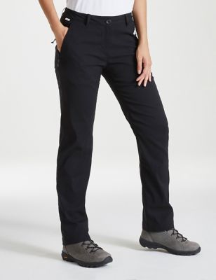 Craghoppers Womens Kiwi Pro Lined Trousers - 8 - Black, Black