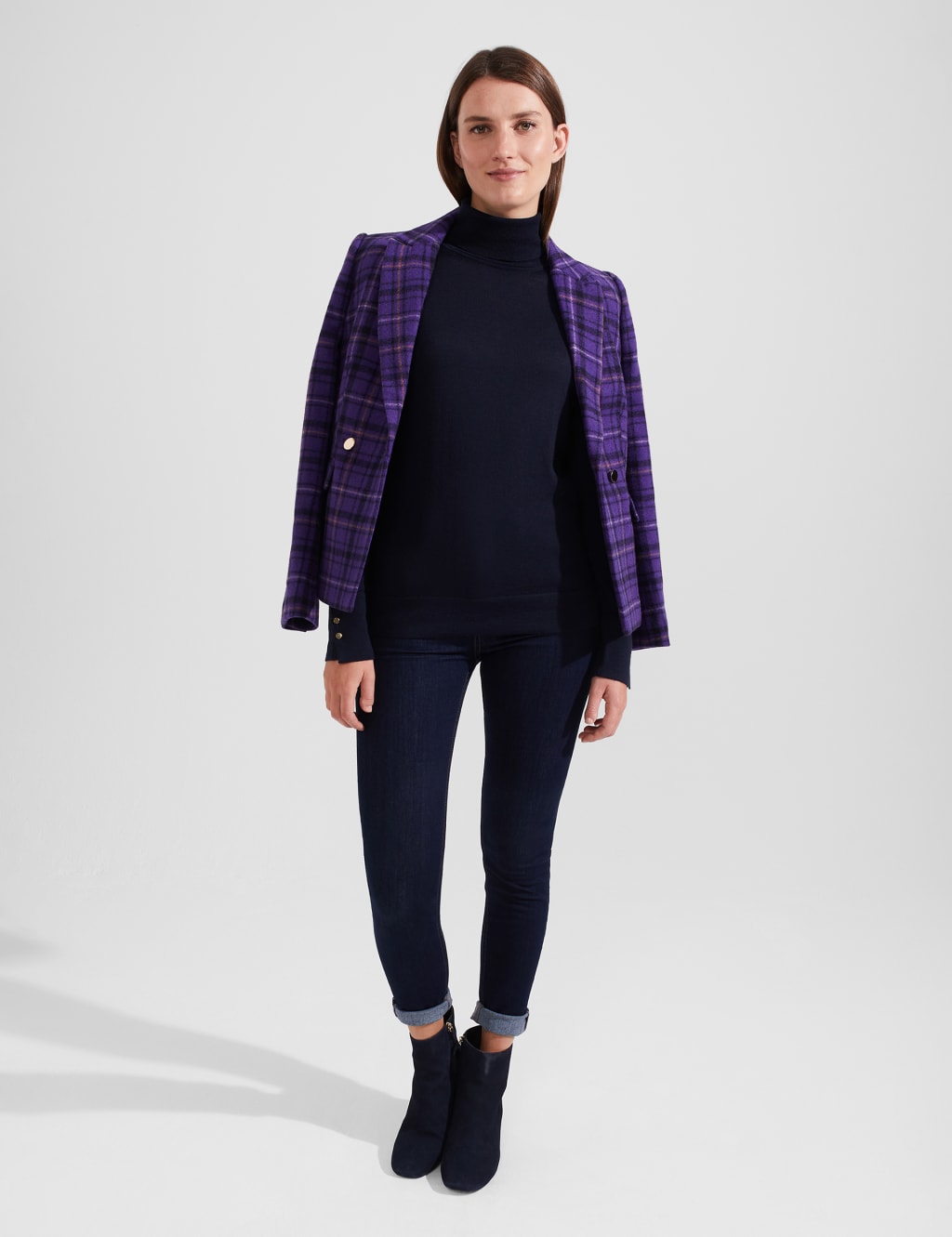 Pure Merino Wool Roll Neck Jumper image 5