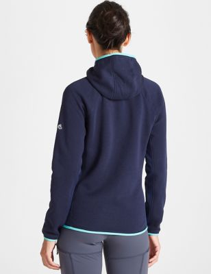 M&S Craghoppers Womens Funnel Neck Zip Up Hoodie