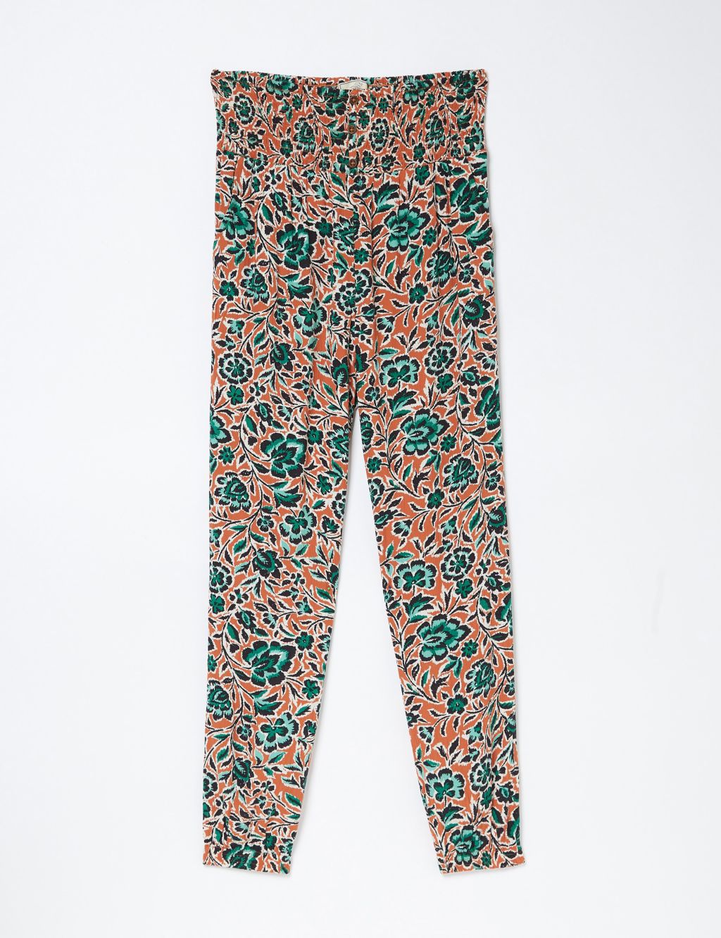Floral Pull On Cuffed Joggers image 2