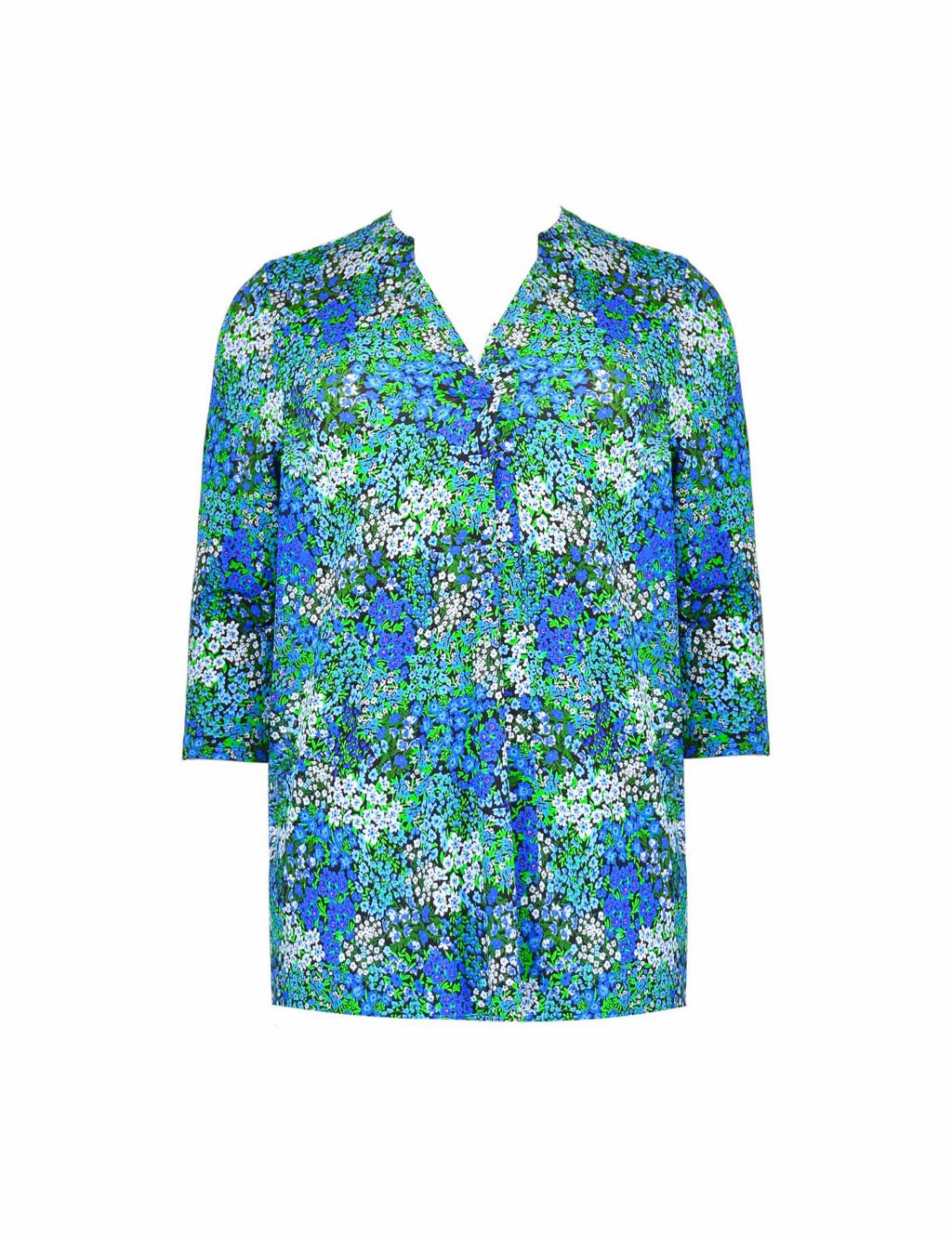 Jersey Ditsy Floral Relaxed Tunic image 2