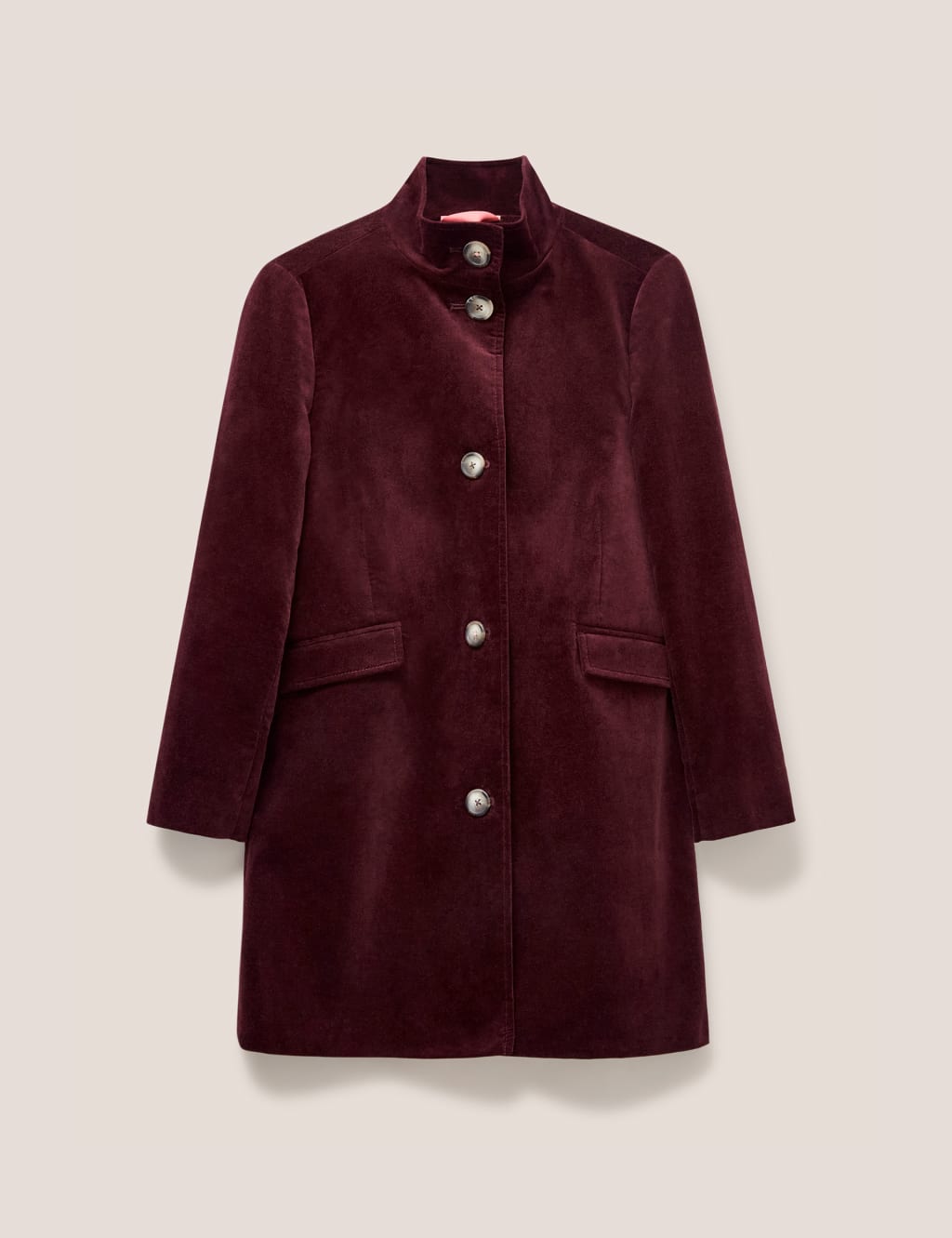 Velvet Pea Coat image 2