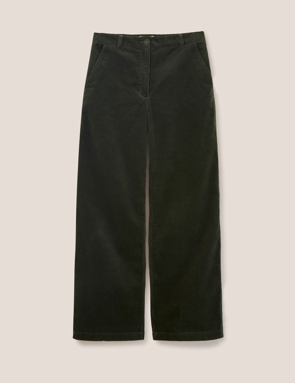 Cord Wide Leg Trousers image 2