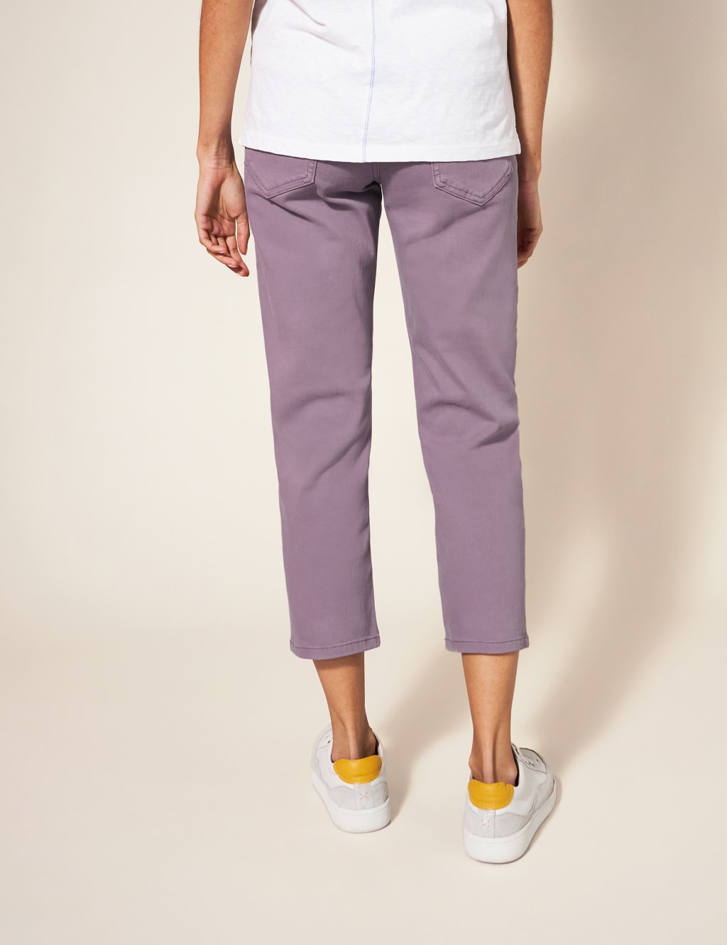 Straight Leg Cropped Jeans image 2