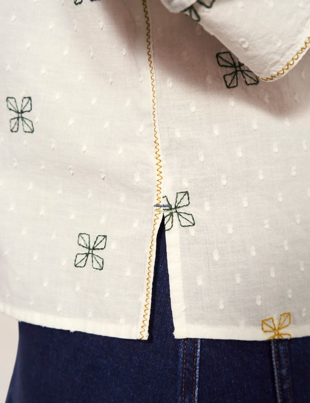 Organic Cotton Embroidered Blouse image 4