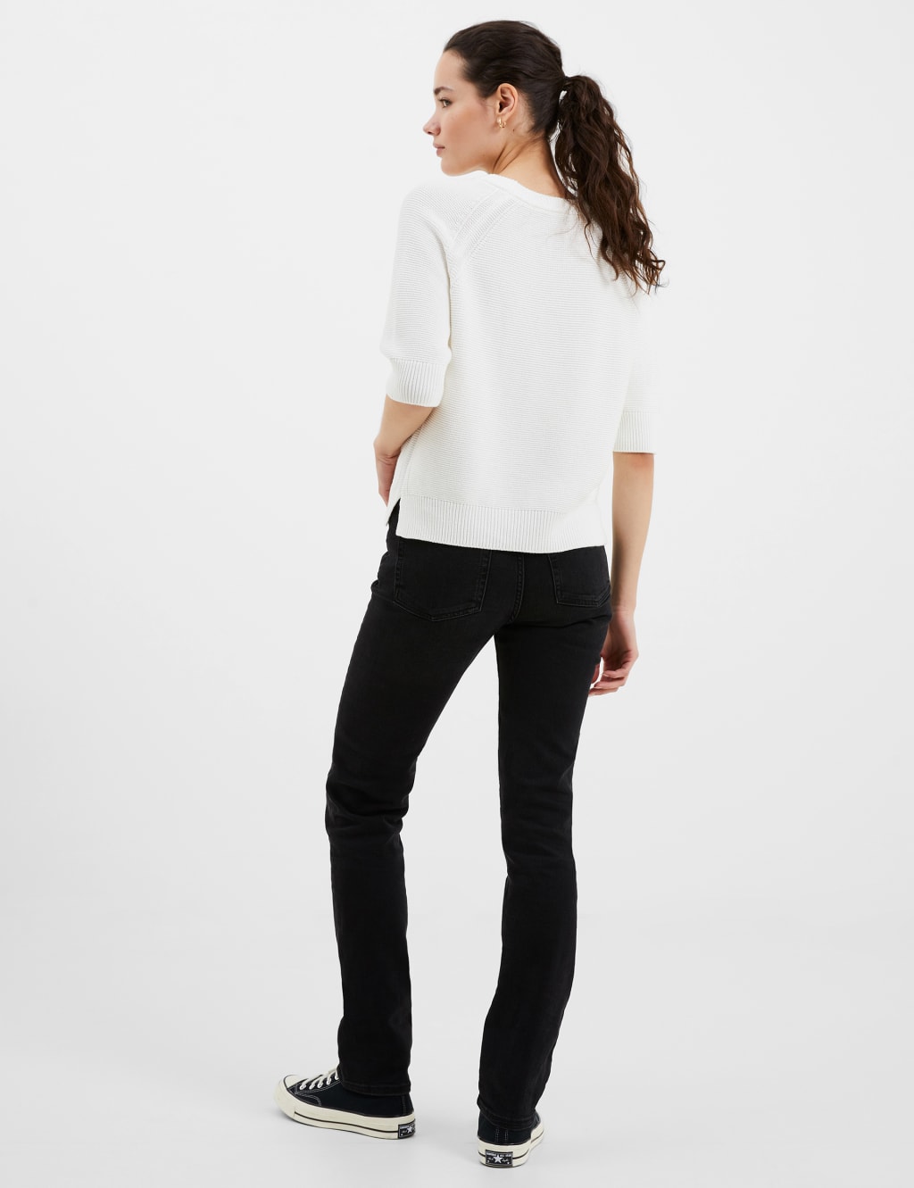 Pure Cotton Ribbed Sweatshirt image 3