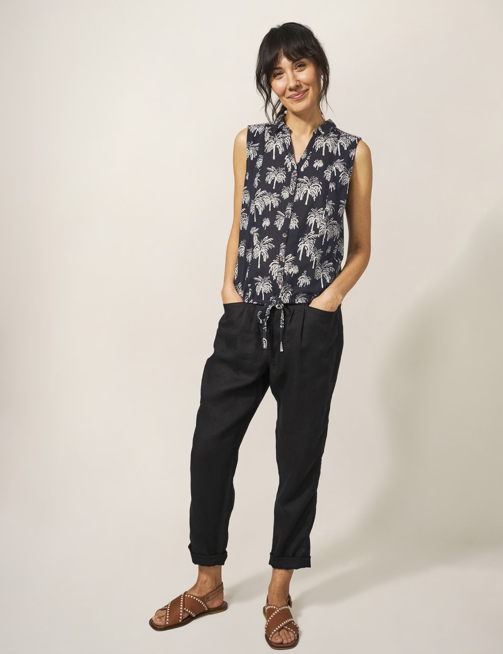Pure Cotton Printed Collared Shirt image 1