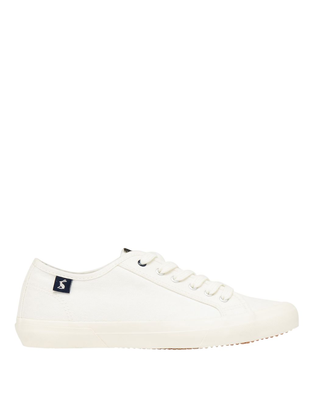Canvas Lace Up Trainers image 1