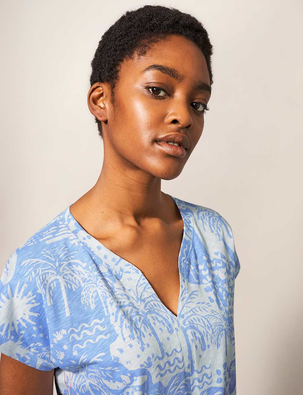Pure Cotton Printed T-Shirt image 4