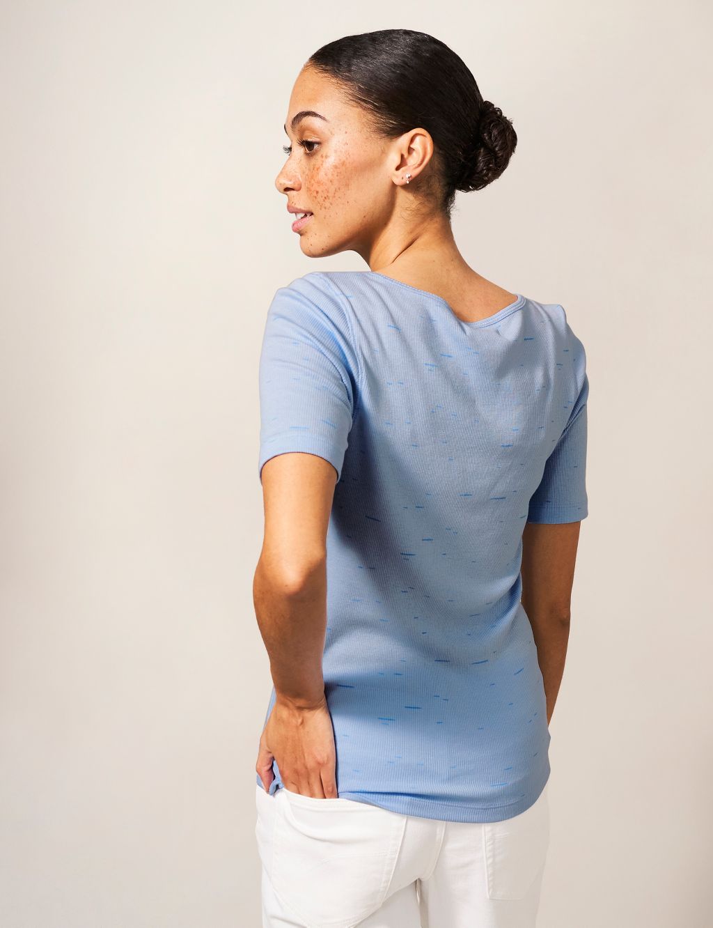 Cotton Modal Blend Printed T-Shirt image 2