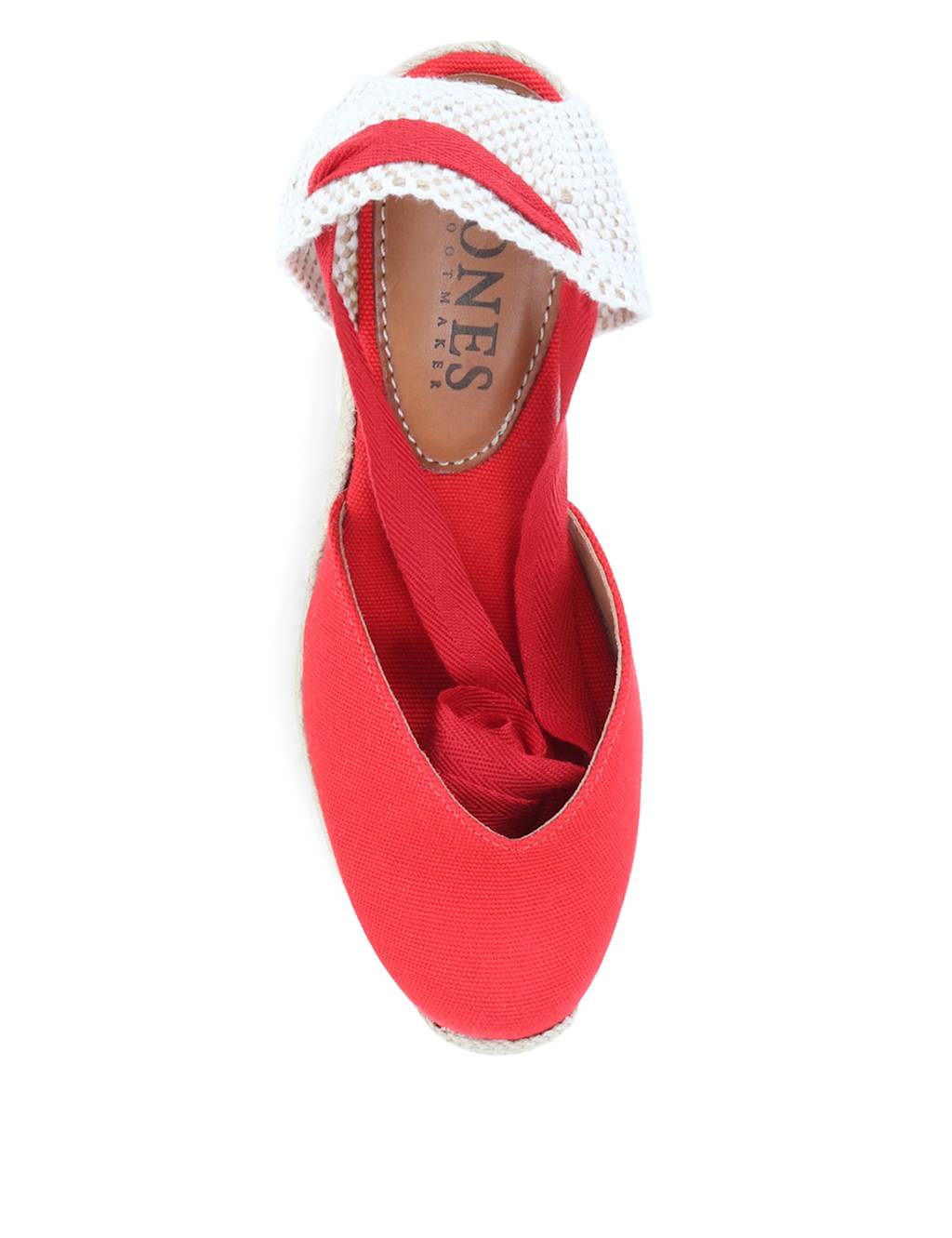 Canvas Ankle Strap Wedge Espadrilles image 4