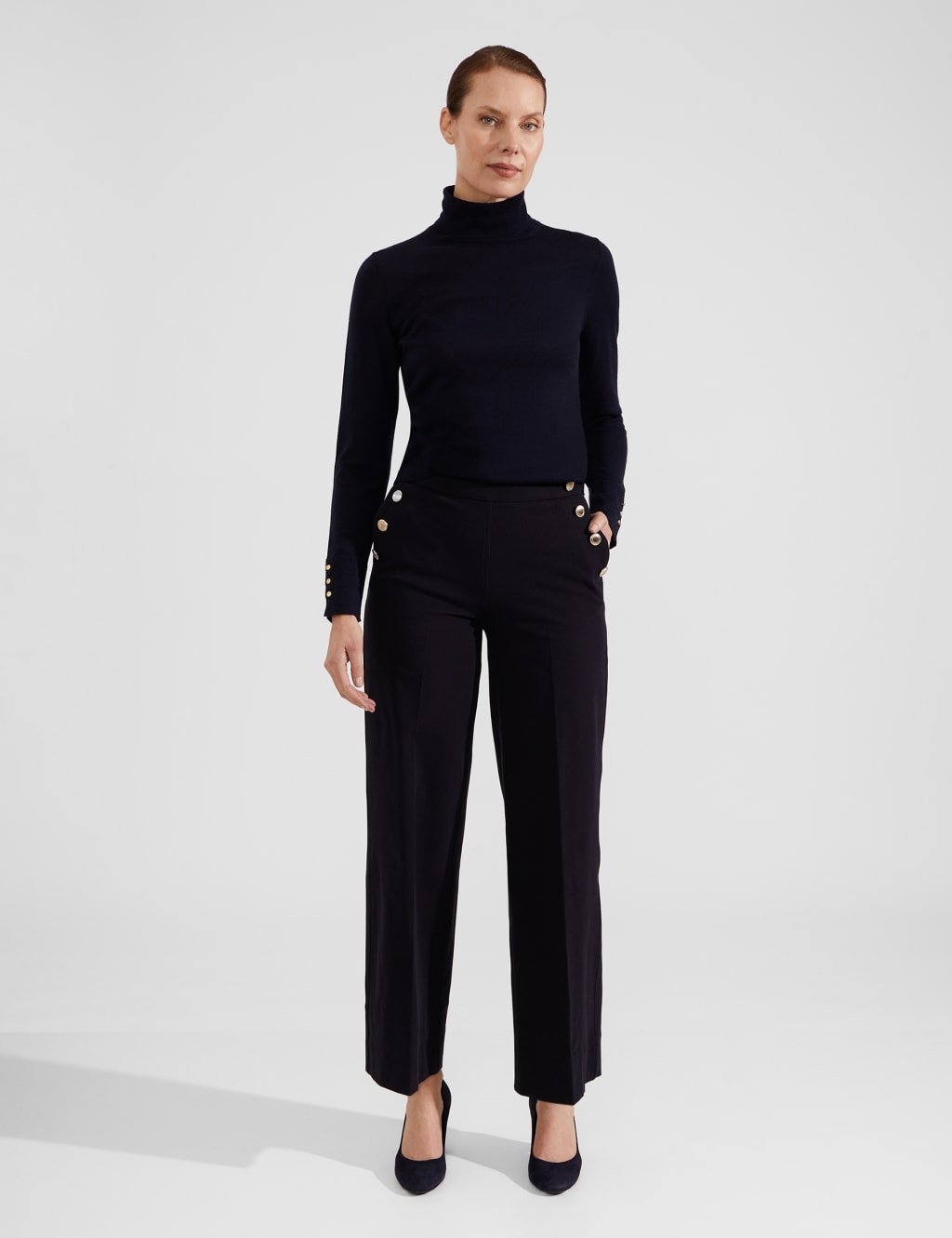 Plus size cigarette trousers uk clearance